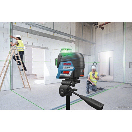 Лазерный нивелир Bosch GLL 3-80 CG Professional (с держателем BM 1)