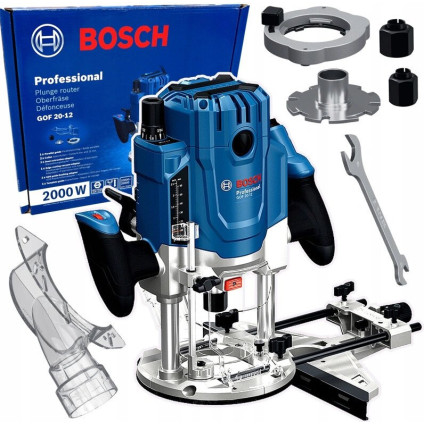 Вертикальный фрезер Bosch GOF 20-12 Professional 0601627220