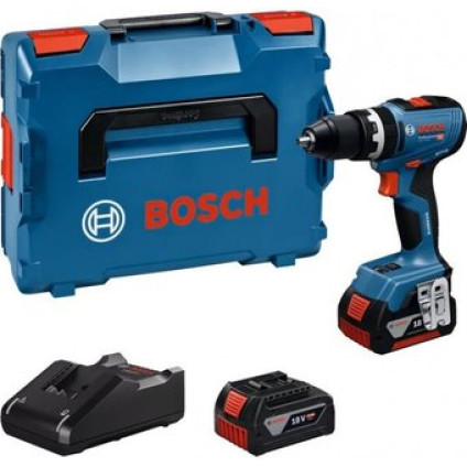 Ударная дрель-шуруповерт Bosch GSB 18V-65 Professional 06019N3303 (с 2-мя АКБ, кейс)