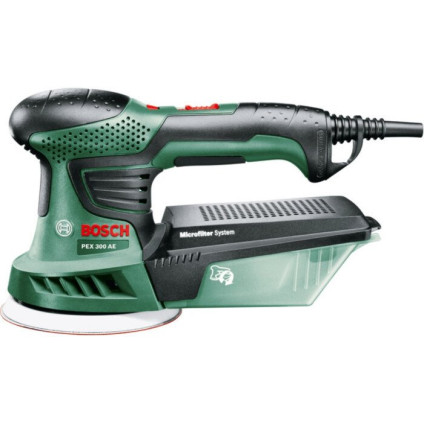 Эксцентриковая шлифмашина Bosch PEX 300 AE 06033A3000 (кейс)