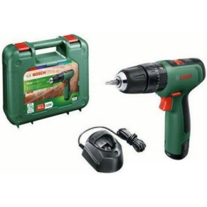 Ударная дрель-шуруповерт Bosch EasyImpact 1200 06039D3104 (с 1-им АКБ, кейс)