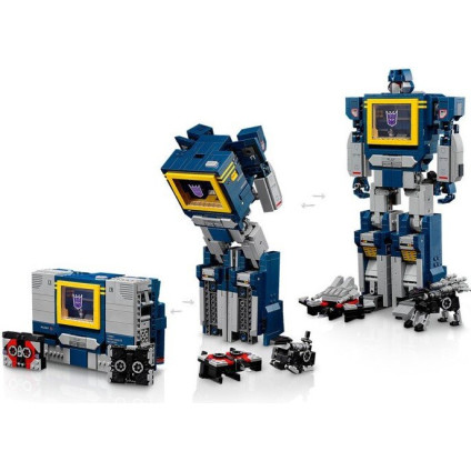 Конструктор LEGO Icons 10358 Трансформеры: Саундвейв
