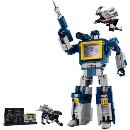 Конструктор LEGO Icons 10358 Трансформеры: Саундвейв