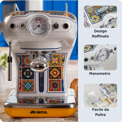 Рожковая кофеварка Ariete Capri 1389/1P