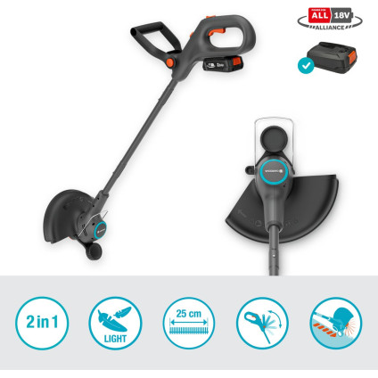 Триммер Gardena Easytrim (с 1-им АКБ)