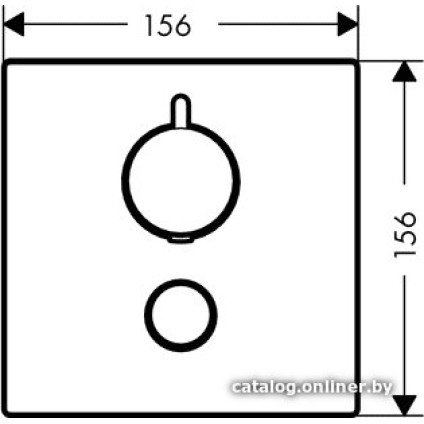 Смеситель Hansgrohe ShowerSelect [15735400]
