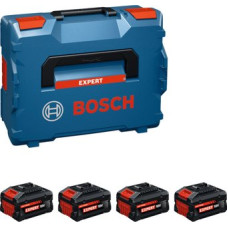 Набор аккумуляторов Bosch EXBA18V-55 1600A0373H (18В/4x5.5 Ah + кейс)