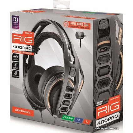 Наушники Plantronics RIG 400 PRO HC