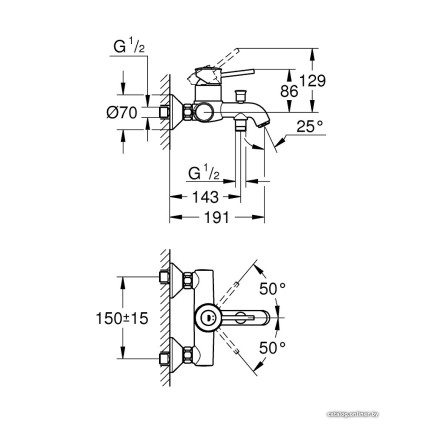 Смеситель Grohe Start Classic 23787000