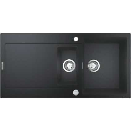 Кухонная мойка Grohe K500 60-C 100/50 1.5 31646AP0 (черный гранит)