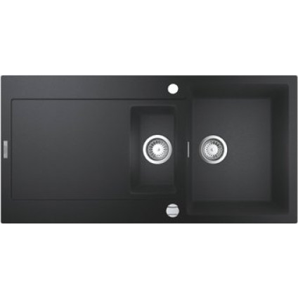 Кухонная мойка Grohe K500 60-C 100/50 1.5 31646AP0 (черный гранит)