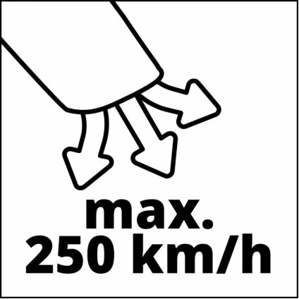 Ручная воздуходувка Einhell GE-UB 18/250 Li E 3433560 (с 1-им АКБ)