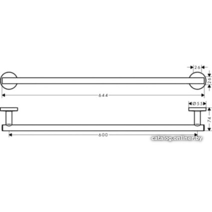 Набор для туалета Hansgrohe Logis Set Universal 41728000