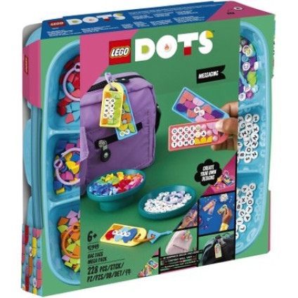 Конструктор LEGO DOTS 41949 Большой набор бирок для сумок: надписи