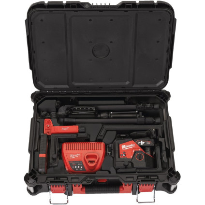 Лазерный нивелир Milwaukee M12 3PLKIT-401P 4933478960 (с 1-им АКБ, кейс)