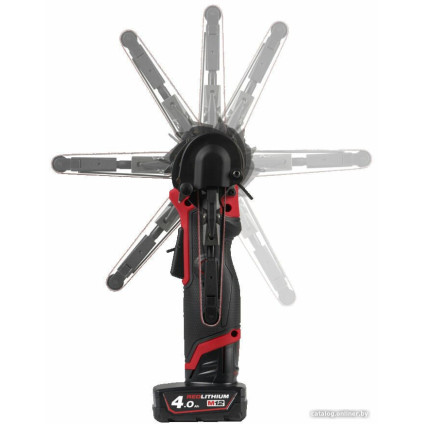 Ленточная шлифмашина Milwaukee M12 Fuel FBFL10-402B (с 2-мя АКБ, сумка)