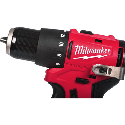 Ударная дрель-шуруповерт Milwaukee M12 BLPDRC-0 4933500421 (без АКБ)