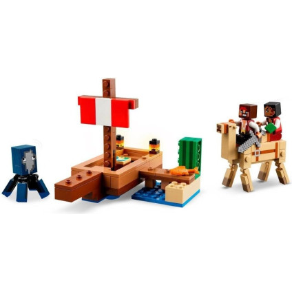 Конструктор LEGO Minecraft 21259 Путешествие на пиратском корабле