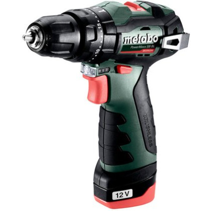 Ударная дрель-шуруповерт Metabo PowerMaxx SB BL 601784500 (с 2-мя АКБ, кейс)