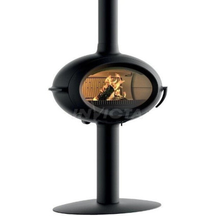 Свободностоящая печь-камин Invicta Brio Sur Pied 6481-14