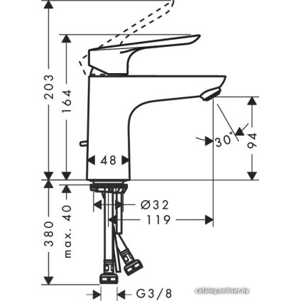 Смеситель Hansgrohe Logis E 100 71161000