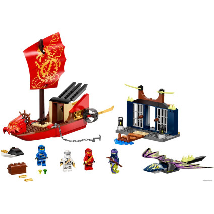 Конструктор LEGO Ninjago 71749 Дар Судьбы. Решающая битва