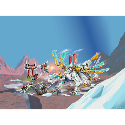 Конструктор LEGO Ninjago 71786 Ледяной дракон Зейна