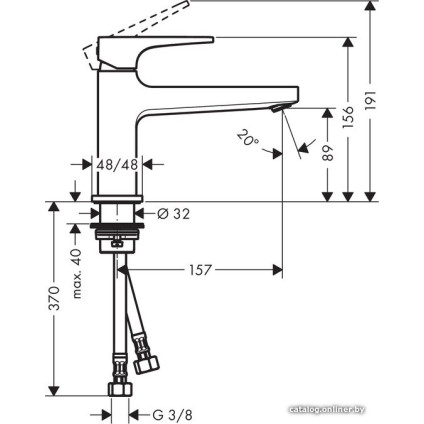Смеситель Hansgrohe Metropol 74502000