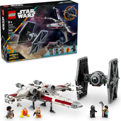 Конструктор LEGO Star Wars 75393 Микс истребителей TIE и X-Wing