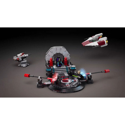 Конструктор LEGO Star Wars 75427 Smart Play Дуэль в тронном зале и истребитель A-wing