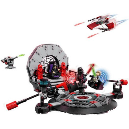 Конструктор LEGO Star Wars 75427 Smart Play Дуэль в тронном зале и истребитель A-wing