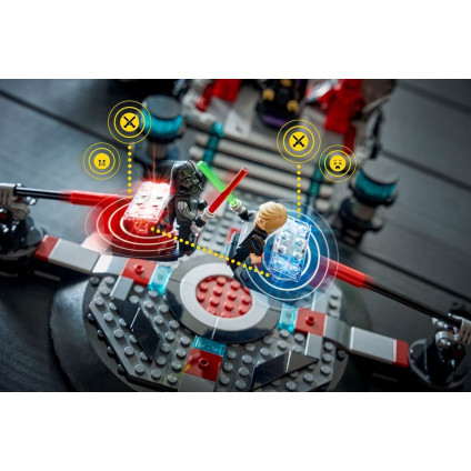 Конструктор LEGO Star Wars 75427 Smart Play Дуэль в тронном зале и истребитель A-wing