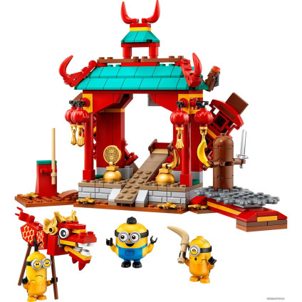 Конструктор LEGO Minions 75550 Миньоны бойцы кунг-фу