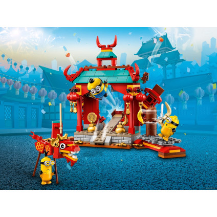 Конструктор LEGO Minions 75550 Миньоны бойцы кунг-фу