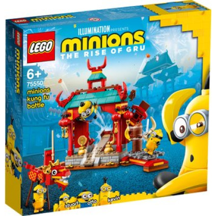 Конструктор LEGO Minions 75550 Миньоны бойцы кунг-фу