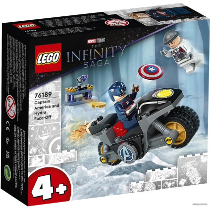 Конструктор LEGO Marvel Super Heroes 76189 Битва Капитана Америка с Гидрой