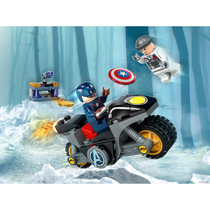 Конструктор LEGO Marvel Super Heroes 76189 Битва Капитана Америка с Гидрой