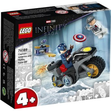 Конструктор LEGO Marvel Super Heroes 76189 Битва Капитана Америка с Гидрой