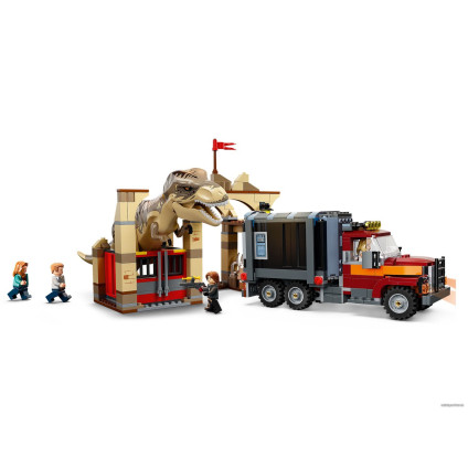 Конструктор LEGO Jurassic World 76948 Побег атроцираптора и тираннозавра