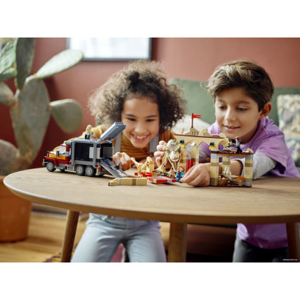 Конструктор LEGO Jurassic World 76948 Побег атроцираптора и тираннозавра