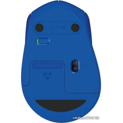 Мышь Logitech Wireless Mouse M280 Blue (910-004294)