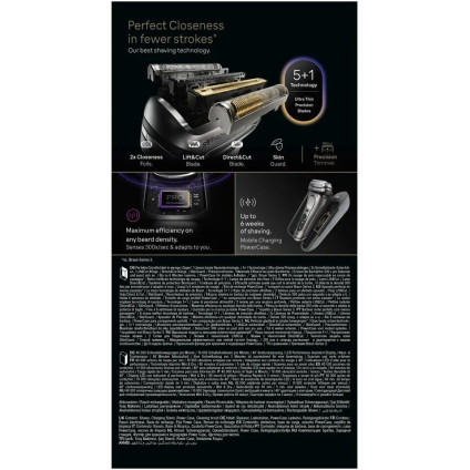 Электробритва Braun Series 9 Pro+ 9625s