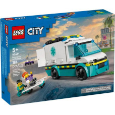 Конструктор LEGO City Скорая помощь 60451