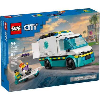 Конструктор LEGO City Скорая помощь 60451