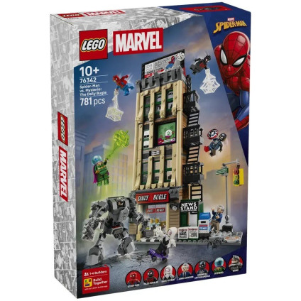 Конструктор LEGO Marvel 76342 Spider-Man Человек-паук против Мистерио: Дейли Бьюгл