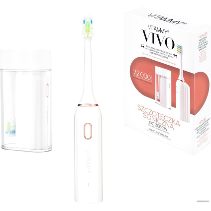 Электрическая зубная щетка Vitammy Vivo (белый)