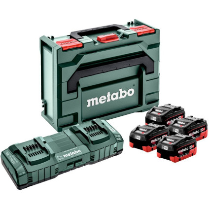 Аккумулятор с зарядным устройством Metabo 685135000 (18В/4x8 Ah + 12-36В + кейс)