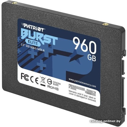 SSD Patriot Burst Elite 960GB PBE960GS25SSDR