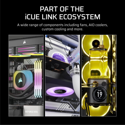 Вентилятор для корпуса Corsair iCUE LINK RX140 RGB MAX CO-9051039-WW
