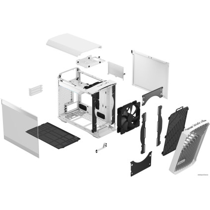 Корпус Fractal Design Torrent Nano White TG Clear Tint FD-C-TOR1N-03
